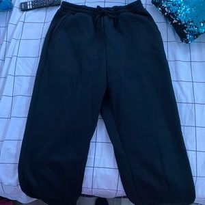 Black joggers